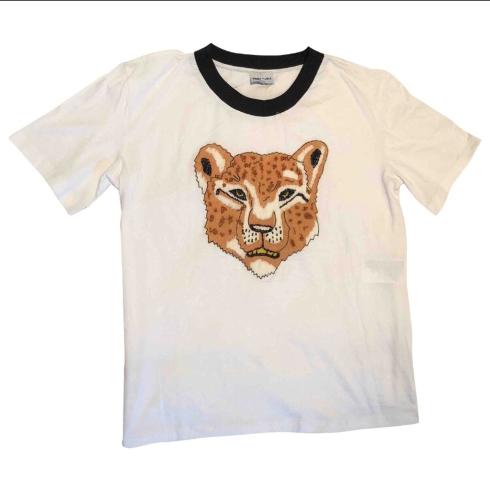 Bimba & Lola embroided top with lion, size S